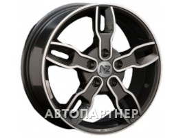 K&K KC892 6.5x17 5x114.3 ET49 67.1 Алмаз черный (17 Creta)