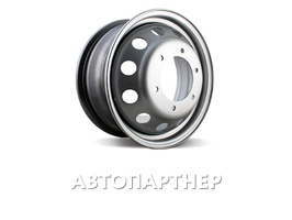 ТЗСК FordTransiit 5.5x16 6x180 ET109.5 138.8 серебристый