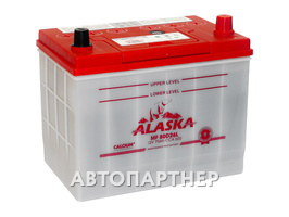 ALASKA MF 80D26L calcium+ 12В 6ст 75 а/ч оп выс